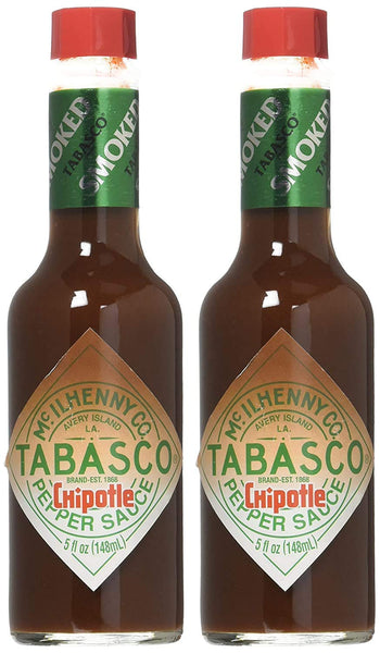 Tabasco Brand Chipotle Hot Sauce 5oz ( 2 pack )