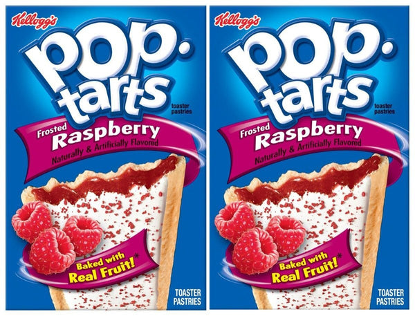 Kellogg's Pop-Tarts Toaster Pastries - Frosted Raspberry - 8 ct - 2 pk