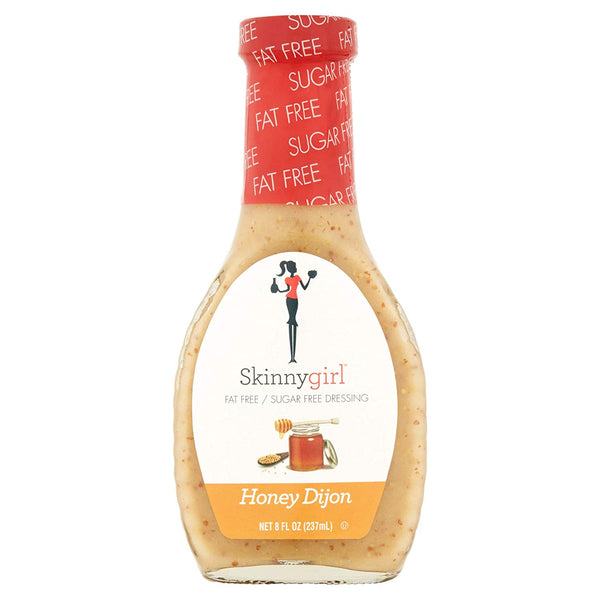 Skinny Girl Honey Dijon Fat Free Sugar Free Dressing 8oz (2 Pack)