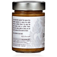 WATCHAREE'S Thai Peanut Sauce | Vegan | Authentic Traditional Thai Recipe | 12.8oz Jar (Thai Peanut, 2 pack)