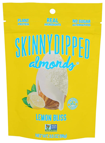 Skinny Dipped Almonds, Almond Lemon Bliss, 3.5 Ounce