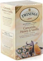 TWININGS TEA, TEA,HERBAL,CAMOML,HNY&VA 20 BAG