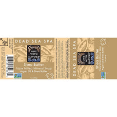 One With Nature Shea Butter Dead Sea Mineral Soap, 7 Ounce Bars (Pack of 6)