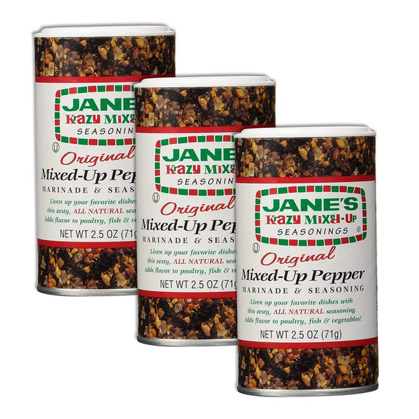 Janes Krazy Mixed Up Pepper, 2.5 oz (Pack of 3)