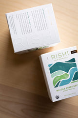 Rishi Tea Matcha Super Green Herbal Tea | Organic Sencha, Highly Caffeinated, Umami, Antioxidant Rich | 15 Sachet Bags, 1.43 oz (Pack of 6)