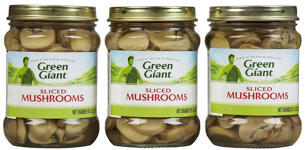 Green Giant Sliced Mushrooms, 4.5 oz, 3 pk