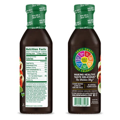 Walden Farms Balsamic Vinaigrette Dressing, 2-Pack, Fresh Sweet Salad and Pizza Topping, Sugar Free, 0g Net Carbs, and Keto Friendly, Vegan, 12 oz. Bottles