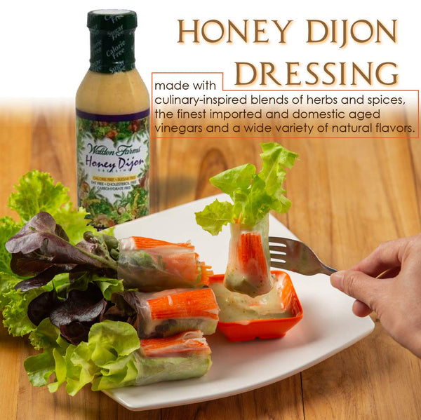 Walden Farms, Dressing Cf Honey Dijon, 12 Fl Oz (Pack of 2)