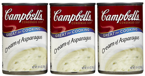 Campbell's Cream Of Asparagus, 10.75 oz, 3 pk