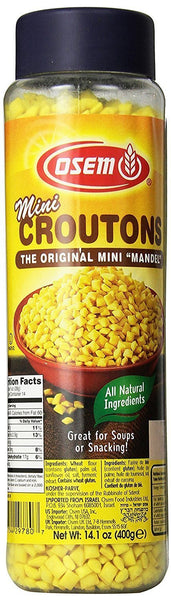 The Original Soup Croutons By Osem Mini Mandel Soup Almonds (Pack of 3)