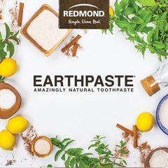 Redmond Earthpaste - Natural Non-Fluoride Toothpaste, 4 Ounce Tube (1 Pack, Cinnamon)