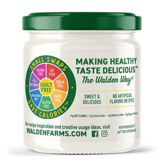 Walden Farms Marshmallow Dipping, 12-oz, Dessert Dip for Strawberries, Bananas, Pretzels, Cookies, and Snacks, Sugar and Calorie Free, Non-Dairy, Keto and Vegan Friendly