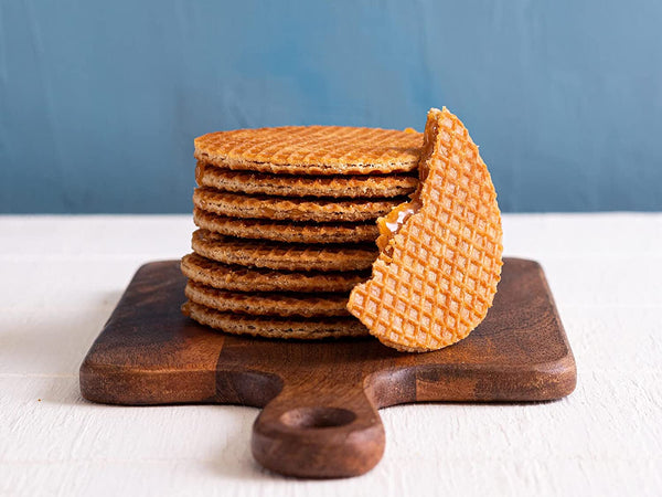 Daelmans Stroopwafels, Caramel, 8.11 oz