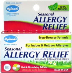 Hylands Allergy Relief Tablet - 60 per Pack - 6 Packs per case.6