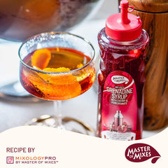 Master of Mixes Cocktail Essentials Grenadine Syrup, 375 ML Bottle (12.7 Fl Oz), Individually Boxed