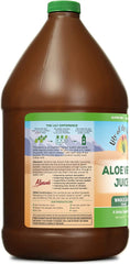 Lily of the Desert Aloe Vera Juice, Certified Organically Grown Whole Leaf, Dietary & Immune Support Drink, Liquid Digestive Aid for Gut Health, Antioxidant Beverage, Fits in Mini Fridge, 64 Fl Oz