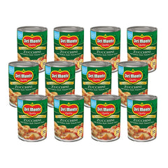 Del Monte Canned Seasoned Vegetables Zucchini with Italian Style Tomato Sauce, 14.5-Ounce (Pack of 12)