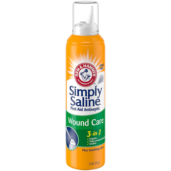 Arm & Hammer Simply Saline 3-in-1 Wound Care (Pack of 2)