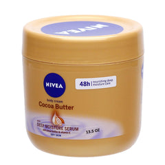 Nivea Cocoa Butter Body Cream for Dry Skin - 13.5 Fl Oz / 400 mL x 3 Pack