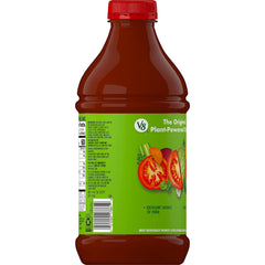 V8 High Fiber 100% Vegetable Juice, Vegetable Blend with Tomato Juice and Dietary Fiber, 46 FL OZ Bottle