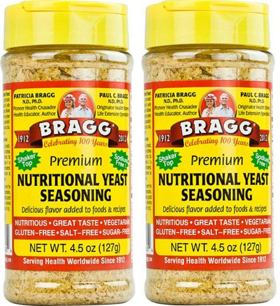 Bragg Premium Nutritional Yeast Seasoning -- 4.5 oz - 2 pc