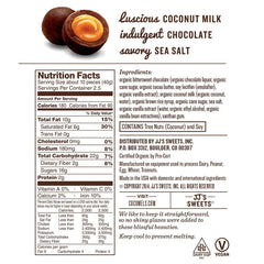 Chocolate Covered Cocomel Bites Sea Salt, 3.5oz (Pack of 6)