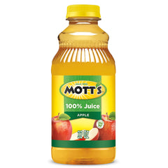 Mott's 100% Original Apple Juice, 32 Fluid Ounce Bottle