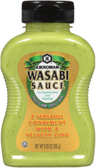 Kikkoman Wasabi Sauce 9.25 Ounce (Pack of 3) with By The Cup Spreader