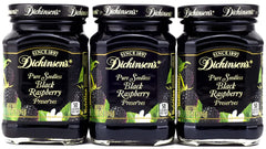 Dickinson's Preserves 10 Ounce (Pack of 3) (Pure Seedless Black Raspberry)