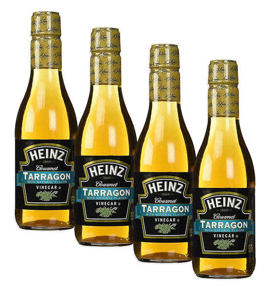 Heinz Tarragon Vinegar Gourmet 12 FZ (Pack of 4)