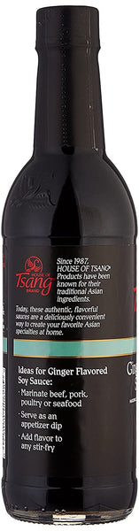 House of Tsang Sauce Ginger Soy, 9.85 Ounce