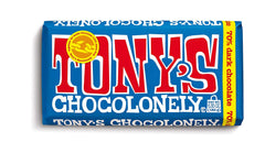 Tony's Chocolonely 70% Dark Chocolate Bar, 6.35 Ounce, 15 Pack