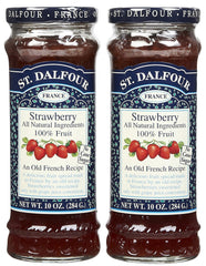 St. Dalfour Strawberry Conserves - 10 oz - 2 pk