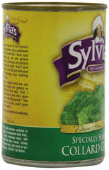 Sylvia's Specially-Seasoned Collard Greens, 14.5 Ounce Cans (Pack of 12)