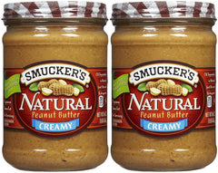 Smucker's Creamy Natural Peanut Butter - 16 oz - 2 pk