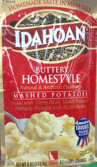 Idahoan BUTTER HOMESTYLE Mashed Potatoes 4oz. (15 Pack)