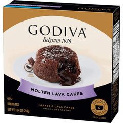 Godiva Molten Lava Cakes Baking Mix - 10.4oz (Pack of 2)