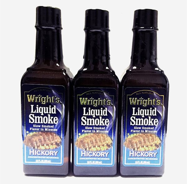 Wright's Hickory Liquid Smoke - 3.5 Oz (Pack of 3)