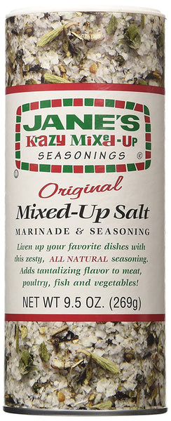 Jane's Krazy Mixed-Up Original Salt Blend, 9.5 Ounce (Pack of 2)