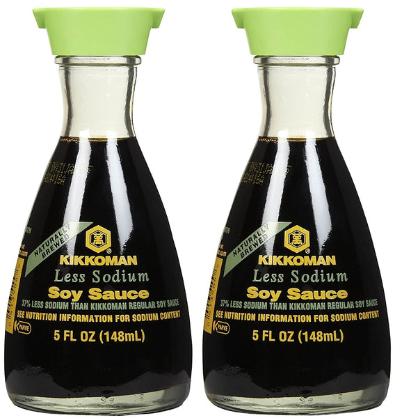 Kikkoman Lite Soy Sauce Dispenser, 5 oz, 2 pk