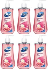 Dial Liquid Hand Soap, Himalayan Salt, 7.5 Fluid Ounces, Pack of 6