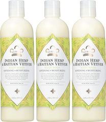 Nubian Heritage Indian Hemp Body Wash, Indian Hemp 13 OZ (Pack of 3)