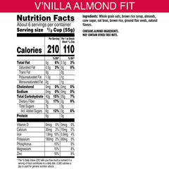 Bear Naked Fit, Granola, V'nilla Almond, Vegan and Kosher, 12oz Bag