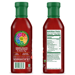 Walden Farms Strawberry Sugar Free Syrup for Pancakes, Waffles, French Toast, and Fresh Pastries, 0g Net Carbs, Calories, Fat, or Gluten, Kosher Certified, 12 oz Bottles, 2 Pack