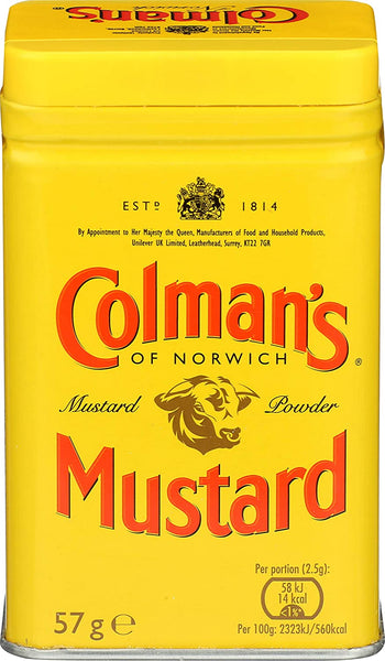 Colman's Dry Mustard Powder, 2-Oz., Pack of 6