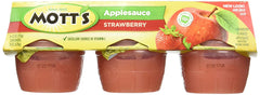 Mott's Fruitsations Strawberry Applesauce, 4 Ounce (Pack of 12)