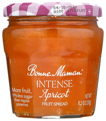 BONNE MAMAN Intense Apricot Fruit Spread, 8.2 OZ