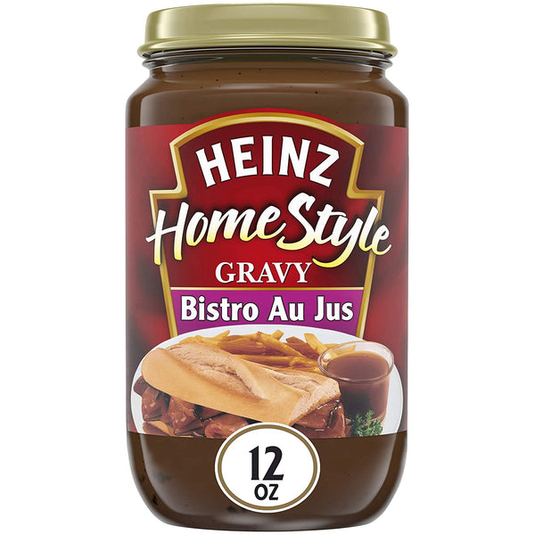 Heinz Homestyle Bistro Au Jus Gravy (12 oz Jars, Pack of 12)