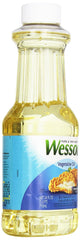 WESSON Pure Vegetable Oil, 0 g Trans Fat, Cholesterol Free, 24 oz.