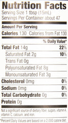 WESSON Pure Vegetable Oil, 0 g Trans Fat, Cholesterol Free, 24 oz.